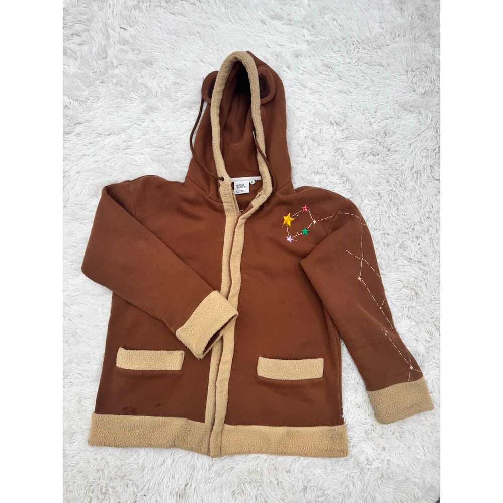 RARE Epithet Erased Molly Bear Hoodie Constellation Embroidery Size AL Juniper